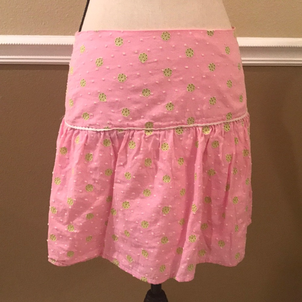 Lilly Pulitzer pink skirt